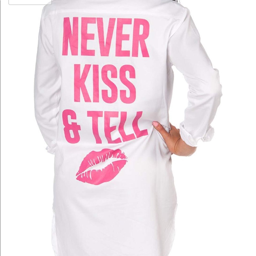 Never Kiss and Tell Button Up Dress